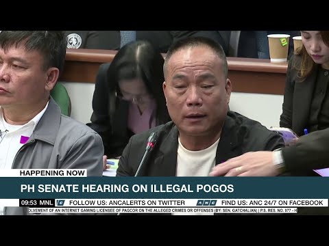 WATCH: PH Senators grill Tony Yang on identity, businesses amid alleged links to illegal POGOs | ANC